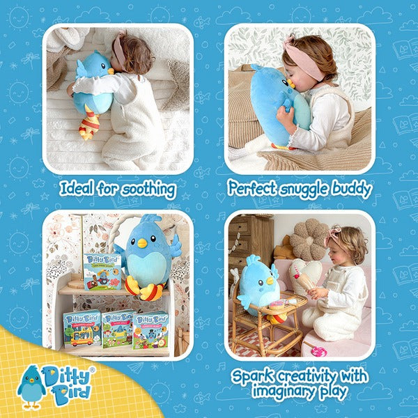 Ditty Bird Squishy Soft Plush (46cm)