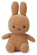 Miffy Plush Sitting ECO Corduroy - Beige (23cm)