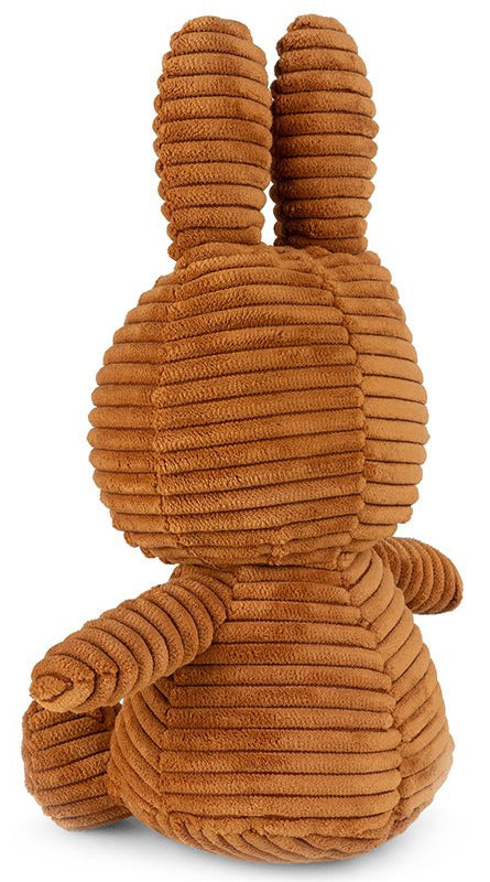 Miffy Plush Sitting ECO Corduroy - Cinnamon (23cm)