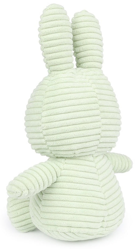 Miffy Plush Sitting ECO Corduroy - Fresh Mint (23cm)