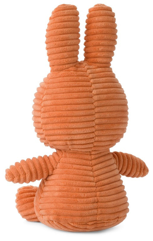 Miffy Plush Sitting ECO Corduroy - Pumpkin (23cm)