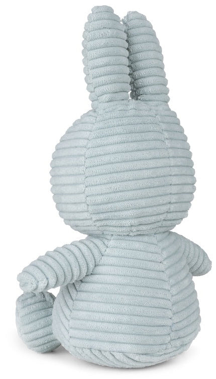 Miffy Plush Sitting ECO Corduroy - Soft Jade (23cm)