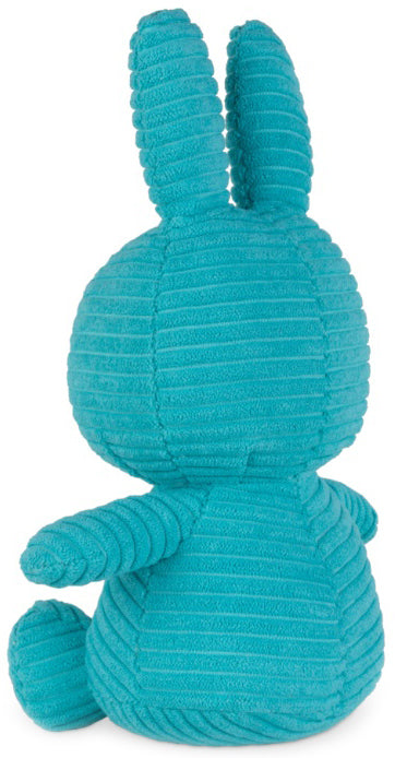 Miffy Plush Ltd Edt Sitting ECO Corduroy - Teal (23cm)