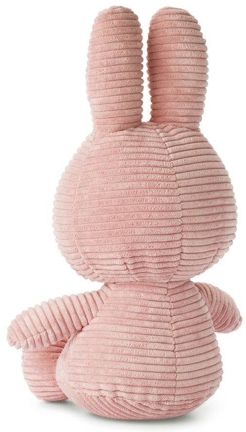 Miffy Plush Sitting ECO Corduroy - Pink (33cm)