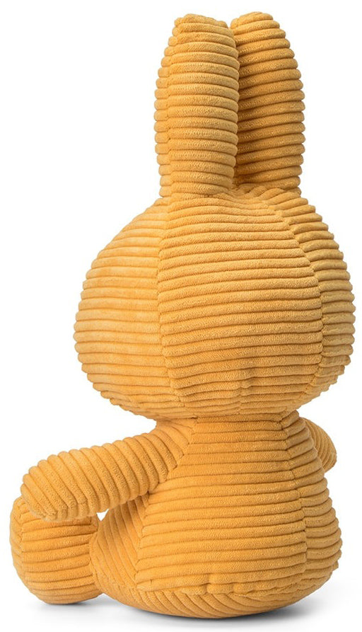 Miffy Plush Sitting ECO Corduroy - Yellow (33cm)