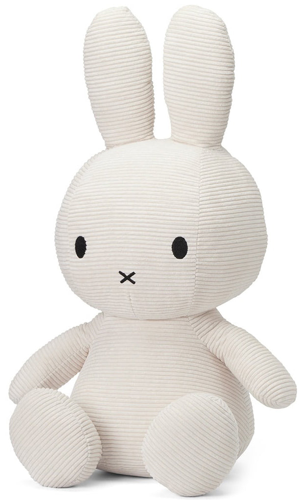 Miffy Plush Sitting ECO Corduroy - Off White (70cm)