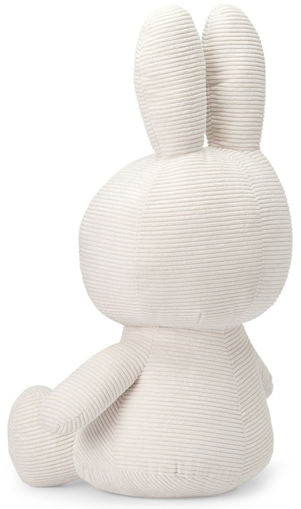 Miffy Plush Sitting ECO Corduroy - Off White (70cm)