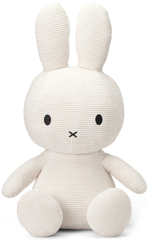 Miffy Plush Sitting ECO Corduroy - Off White (70cm)