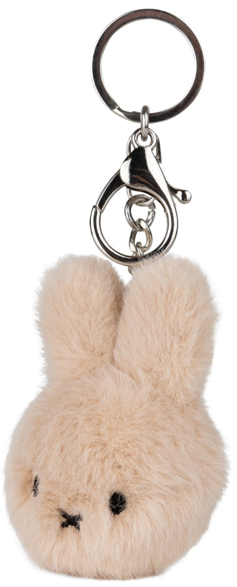 Miffy Plush Keychain in ECO Fuzzy - Beige