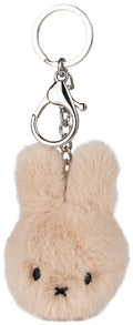Miffy Plush Keychain in ECO Fuzzy - Beige
