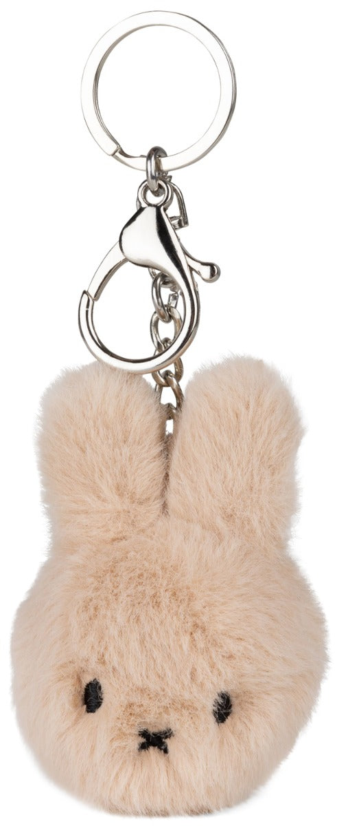 Miffy Plush Keychain in ECO Fuzzy - Beige