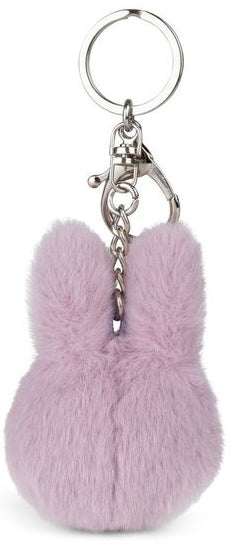 Miffy Plush Keychain in ECO Fuzzy - Lilac