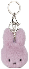 Miffy Plush Keychain in ECO Fuzzy - Lilac
