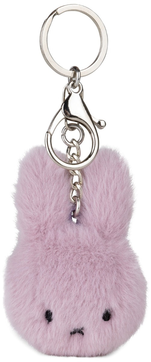 Miffy Plush Keychain in ECO Fuzzy - Lilac