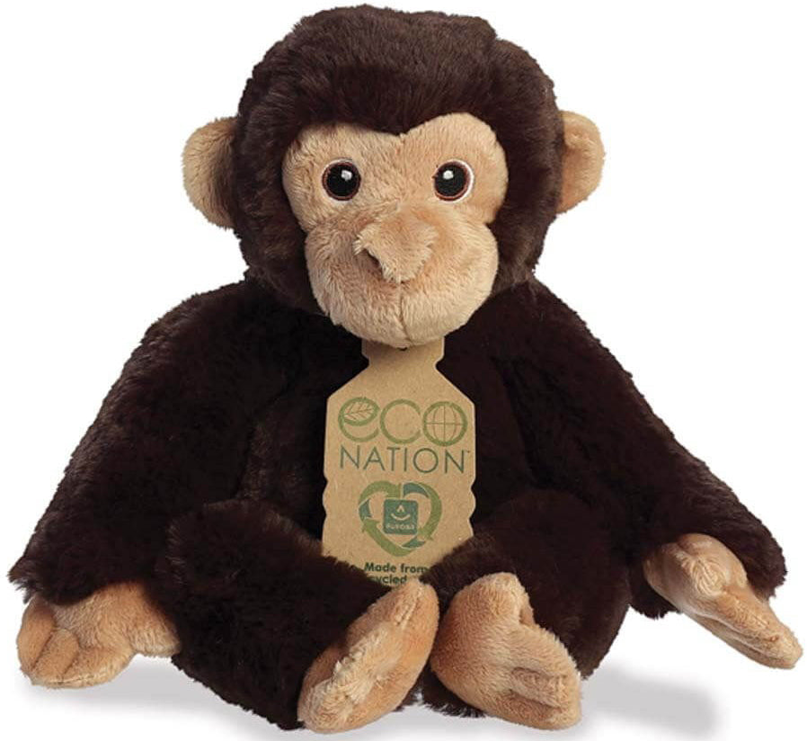 Eco Nation Chimpanzee Plush Toy (20cm)