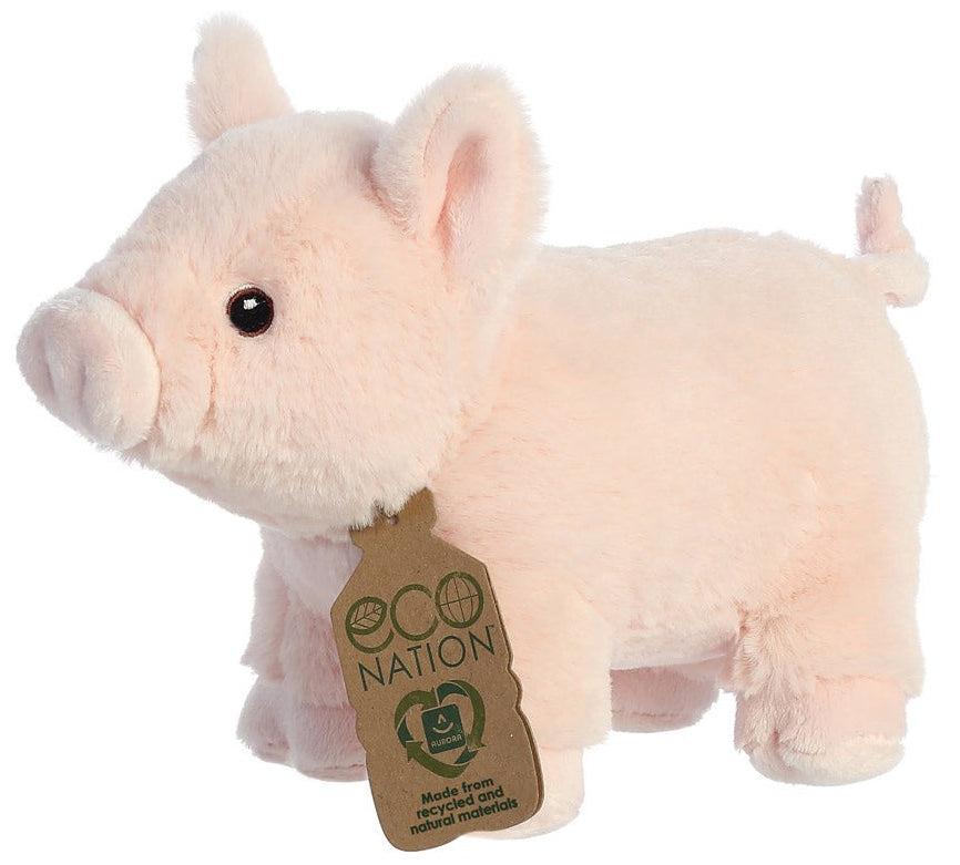 Eco Nation Pig Plush Toy (24cm)