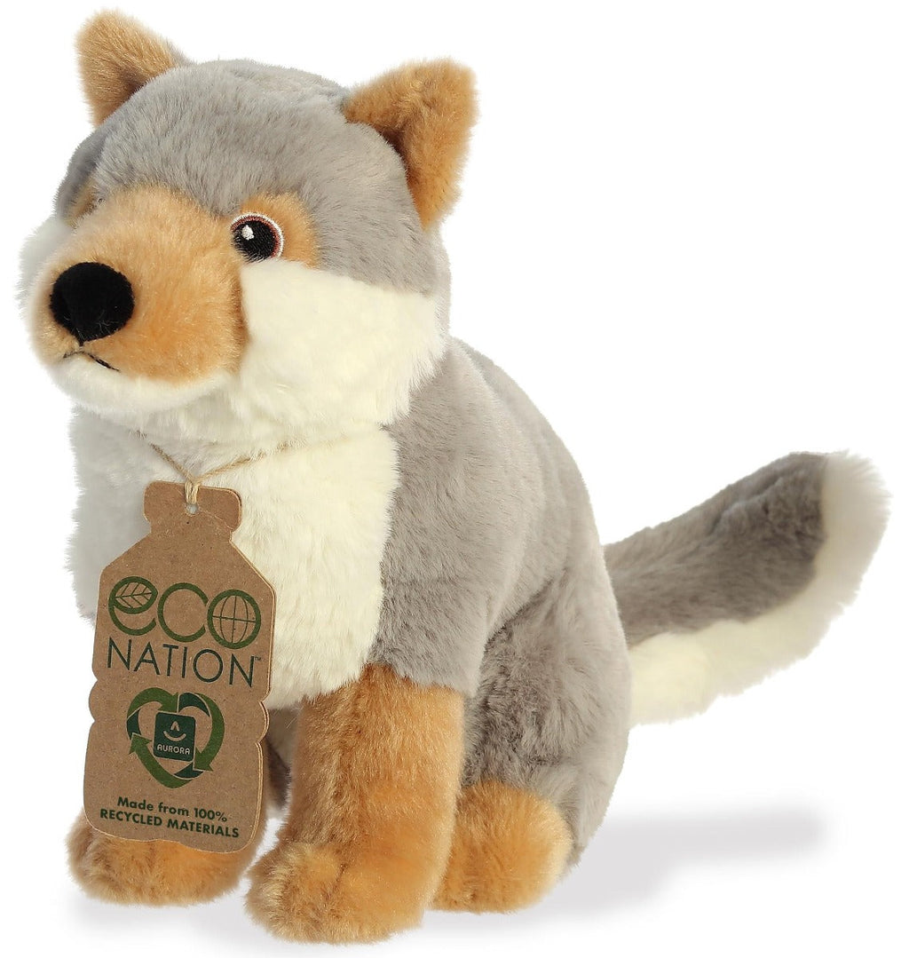 Eco Nation Wolf Plush Toy (22cm)