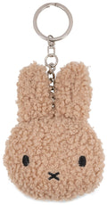 Miffy Plush Flat Keychain in ECO Tiny Teddy - Beige