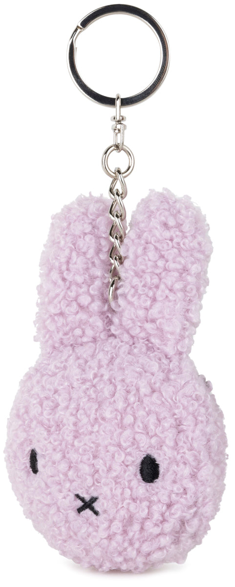 Miffy Plush Flat Keychain in ECO Tiny Teddy - Lavender