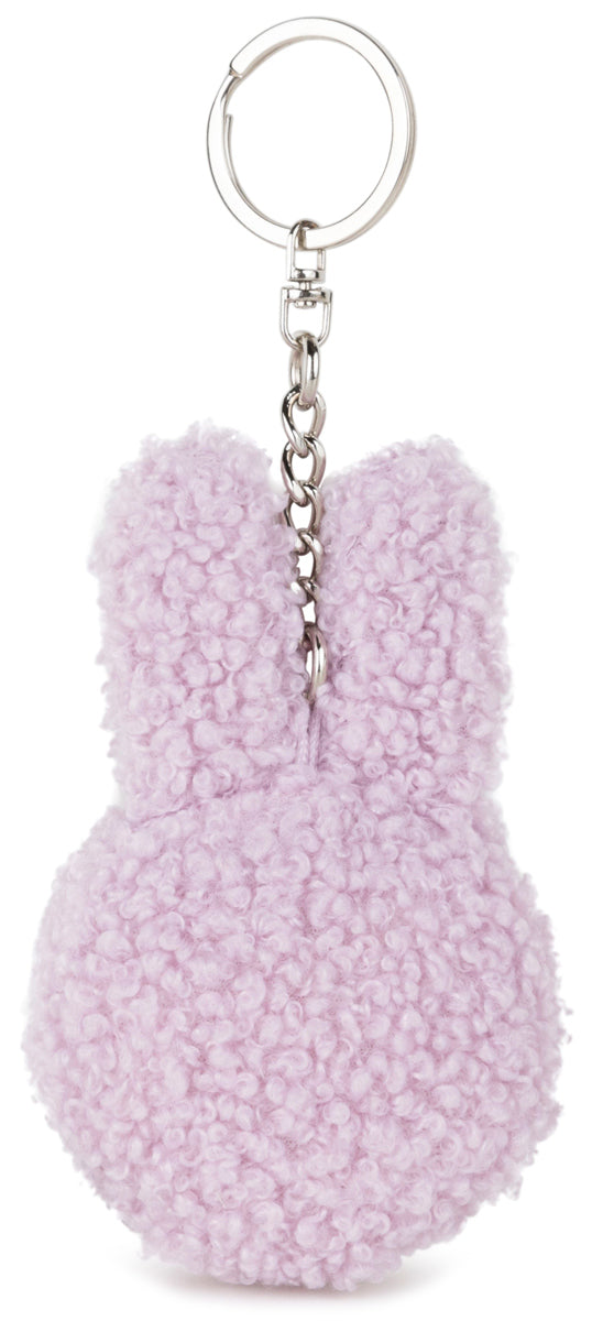 Miffy Plush Flat Keychain in ECO Tiny Teddy - Lavender