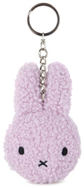 Miffy Plush Flat Keychain in ECO Tiny Teddy - Lavender