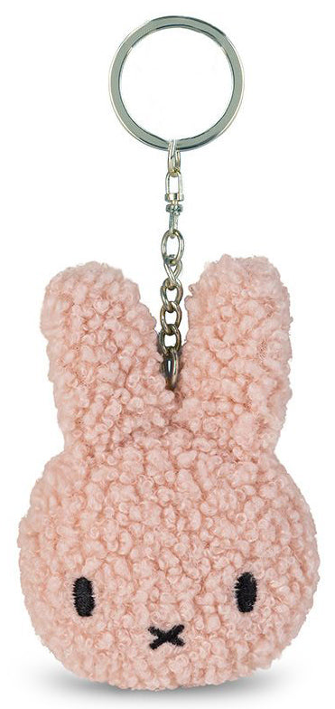 Miffy Plush Flat Keychain in ECO Tiny Teddy - Pink