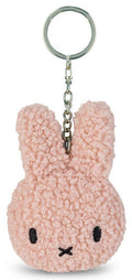 Miffy Plush Flat Keychain in ECO Tiny Teddy - Pink