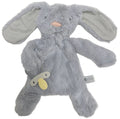 ES Kids Bunny Comforter with Dummy Holder - Storm Stripe (30cm)