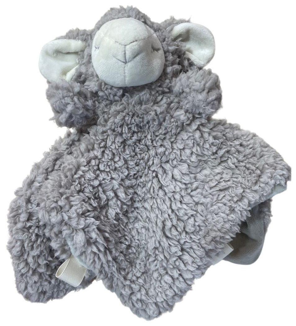 ES Kids Fluffy Sheep Comforter - Grey (34cm)