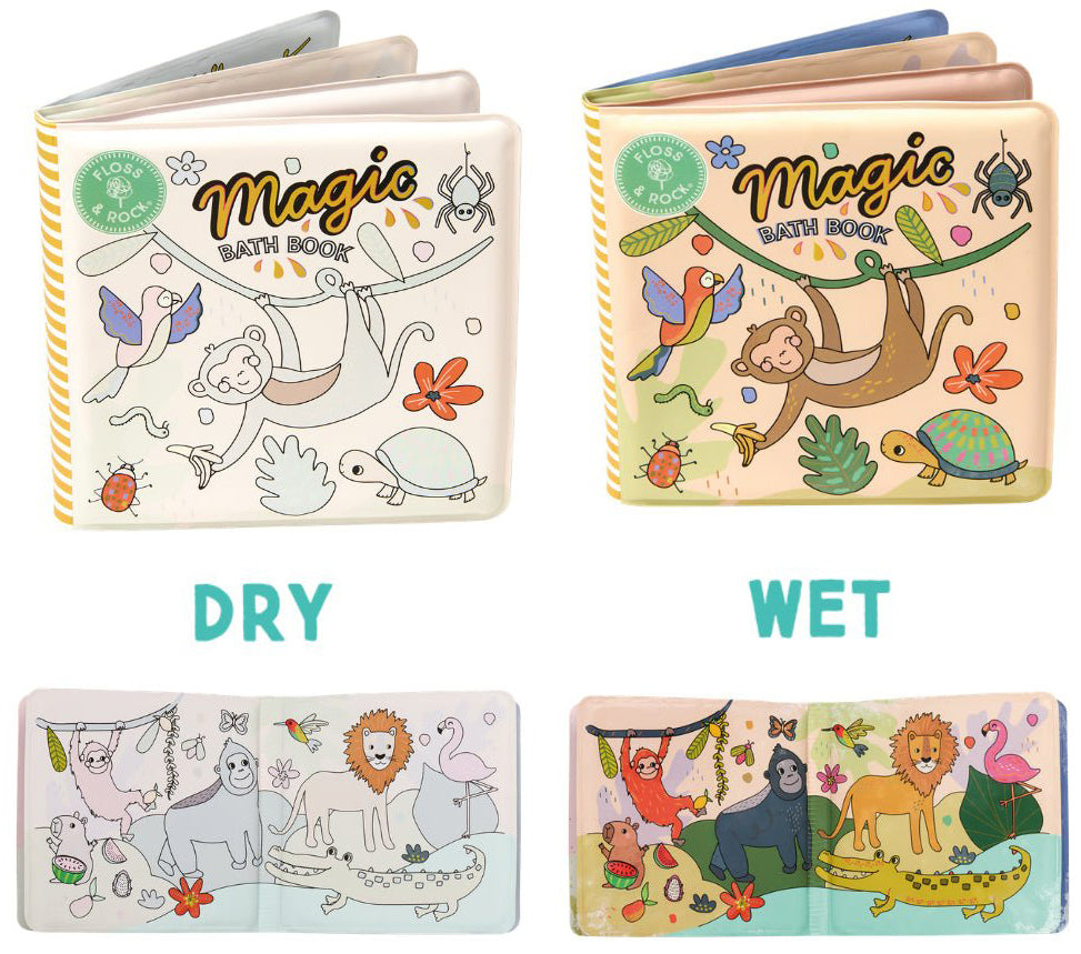Floss & Rock Magic Bath Book - Jungle