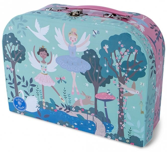 Floss & Rock 9pce Vintage Tin Tea Set - Enchanted