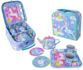 Floss & Rock 7pce Vintage Tin Tea Set - Fantasy