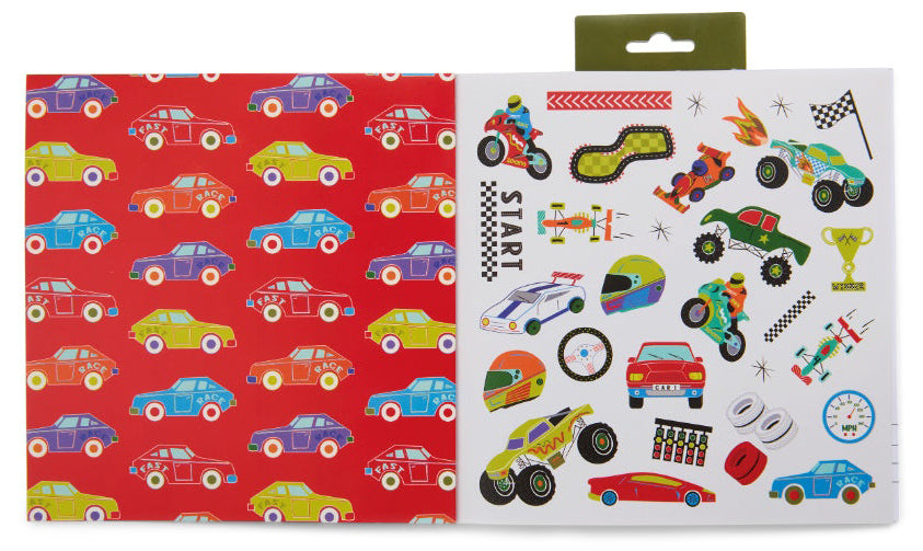 Floss & Rock My Colouring Book & Stickers - Cars