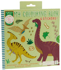 Floss & Rock My Colouring Book & Stickers - Dinosaur