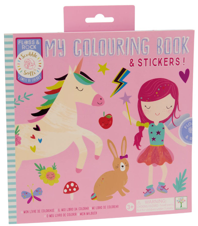 Floss & Rock My Colouring Book & Stickers - Rainbow Fairy
