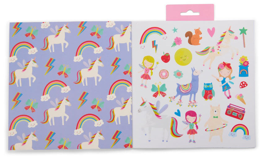 Floss & Rock My Colouring Book & Stickers - Rainbow Fairy
