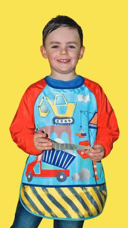 Floss & Rock Playtime Apron - Construction