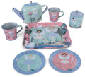 Floss & Rock 9pce Vintage Tin Tea Set - Enchanted