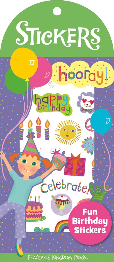 Fun Birthday Stickers