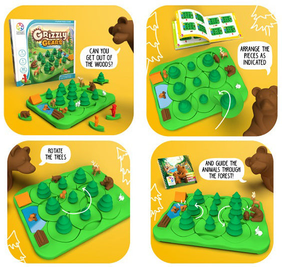 SmartGames Grizzly Gears Game (7yrs+)