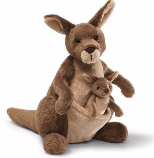 Gund Jirra Kangaroo with removable Joey (25cm)