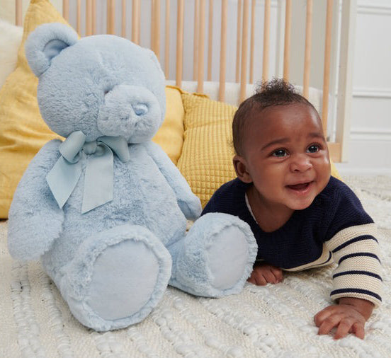 Gund My First Friend Teddy Bear - Blue (46cm)