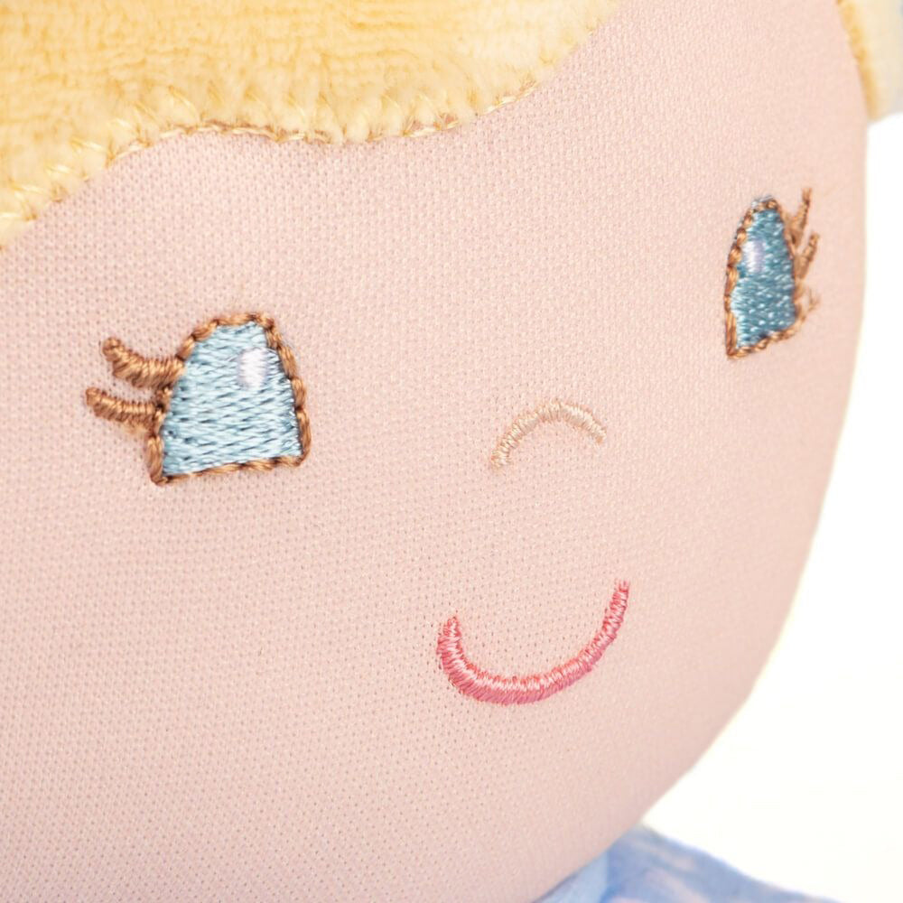 Gund Recycled Baby Doll Aster - Blue (30cm)