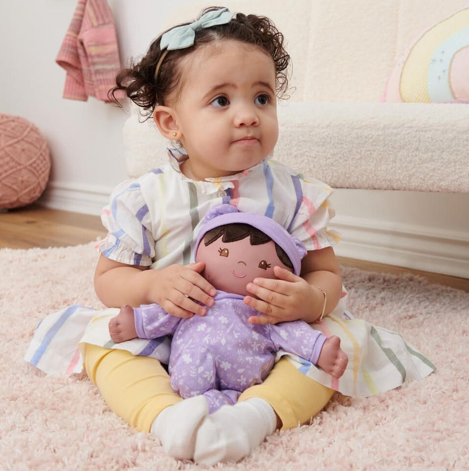 Gund Recycled Baby Doll Leilani - Violet (30cm)