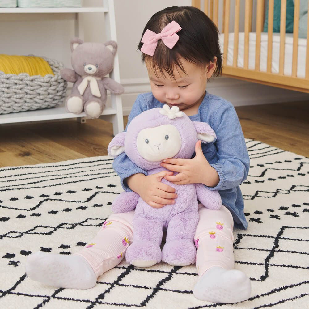 Gund Recycled Plush - Lilac Lamb (30cm)