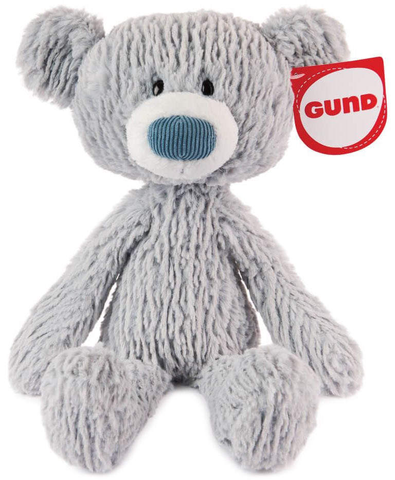 Gund Toothpick Bear - Wavy Grey (40cm)