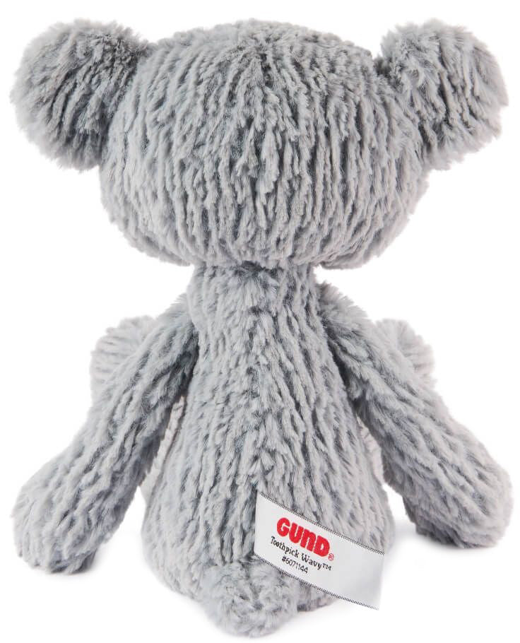 Gund Toothpick Bear - Wavy Grey (40cm)