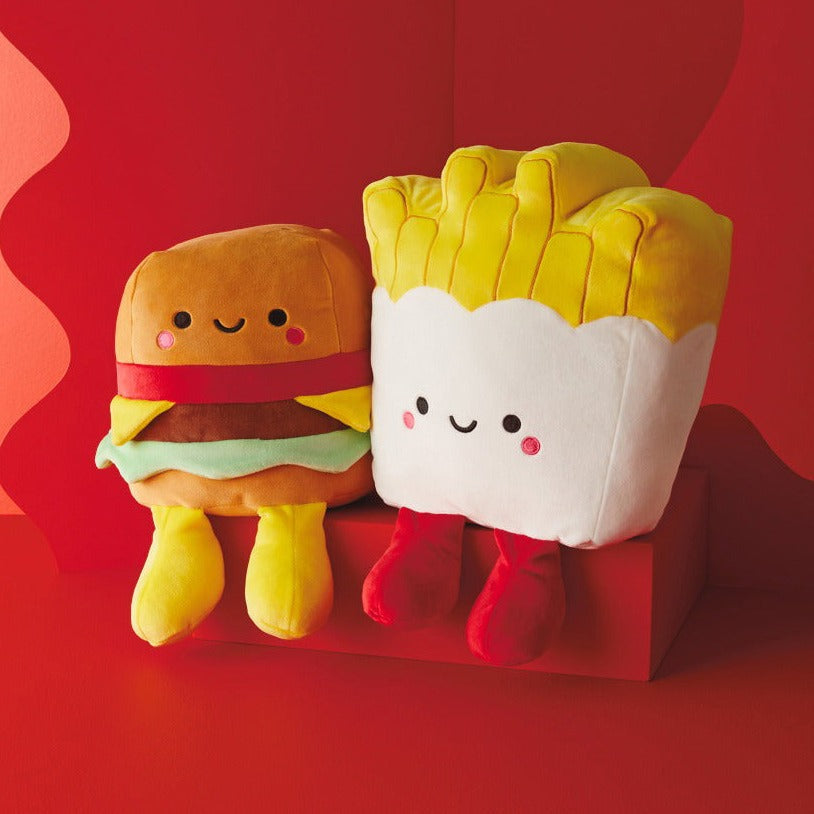 Hallmark Better Together Burger & Fries Magnetic Plush - Extra Large