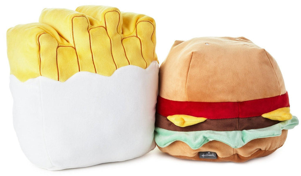 Hallmark Better Together Burger & Fries Magnetic Plush - Extra Large