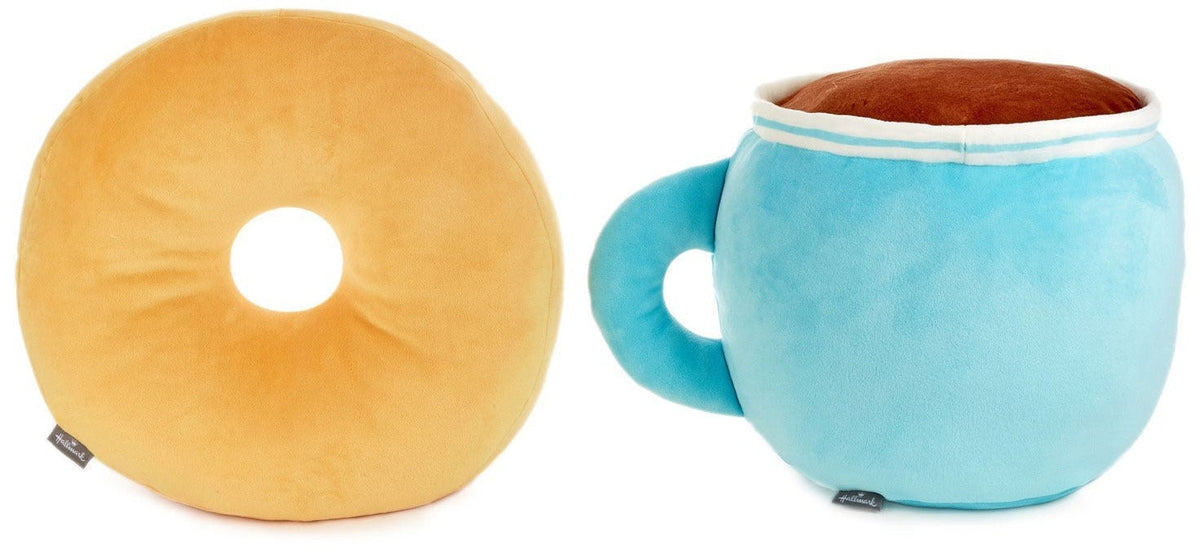 Hallmark Better Together Donut & Coffee Magnetic Plush - Extra Large